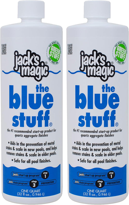Jack's Magic The Blue Stuff for Plaster Pools - 2 Pack