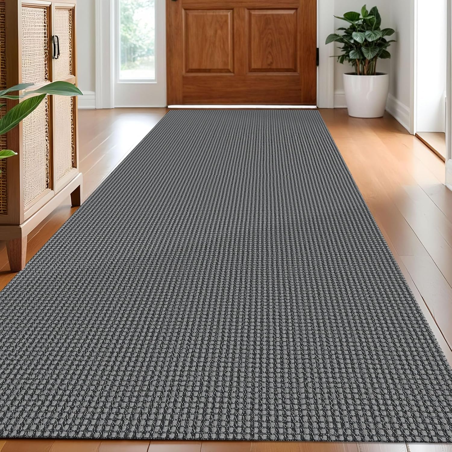 IOHOUZE Washable Runner Rug 3x8 Non Slip for Hallway Use