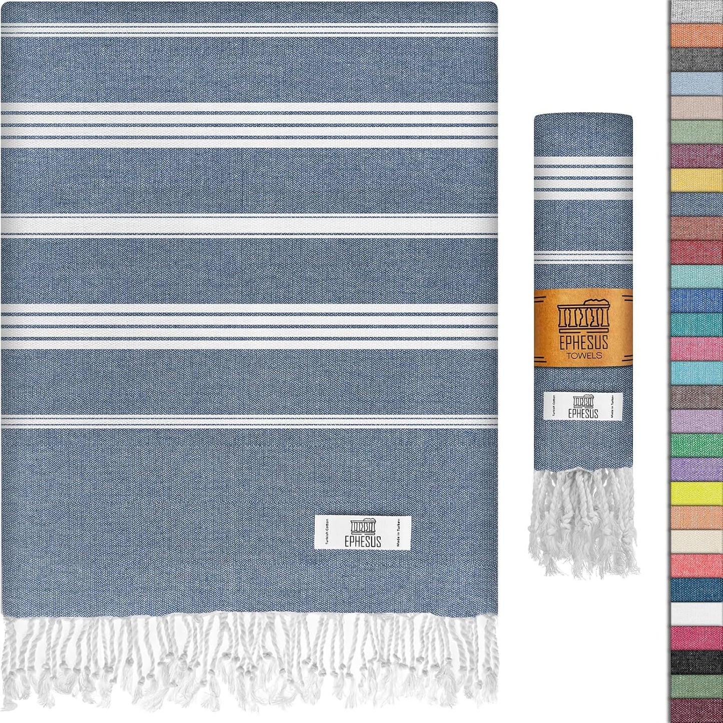 Oversized Quick Dry Turkish Towel - Sultan Design