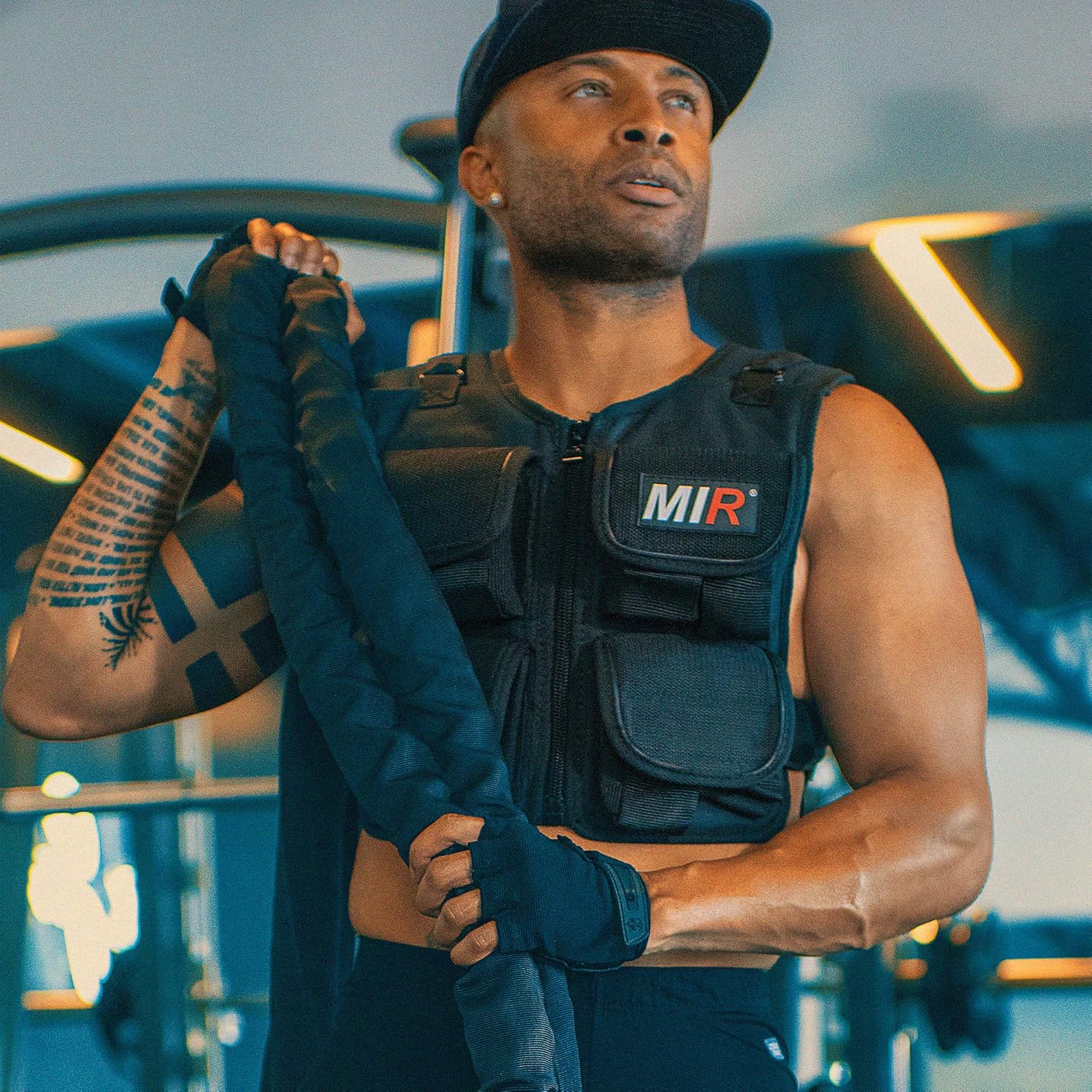 MiR Short Weighted Vest for Enhanced Workouts 20lbs to 60lbs