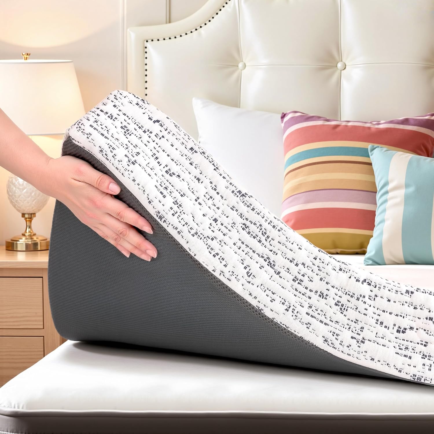 4 Inch Memory Foam Mattress Topper for Full Bed Comfort