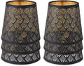 Crystal Chandelier Shades Mini Lamp Shade Clip On Set of 6 - Soft