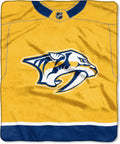 Northwest NHL Unisex Raschel Throw Blanket for Cozy Comfort