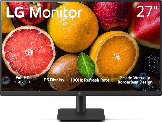 LG 27 FHD Monitor 100Hz Refresh Rate