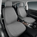 Road Comforts Car Seat Covers for Front Seat, Heavy Duty Gray