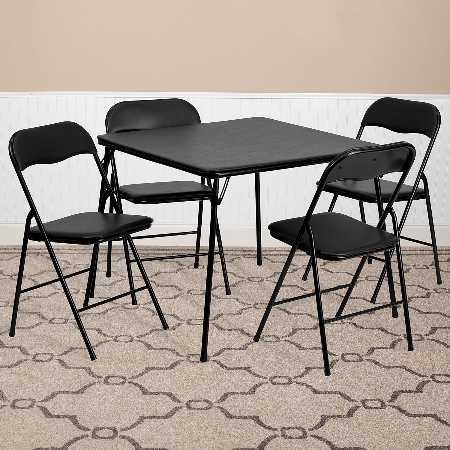 Multipurpose Folding Card Table and Chairs Set for Game Nights