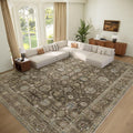 Washable 9x12 Area Rugs for Living Room and Bedroom Comfort