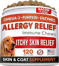 Allergy Relief Dog Treats w/Omega 3 + Pumpkin - Itchy Skin Support