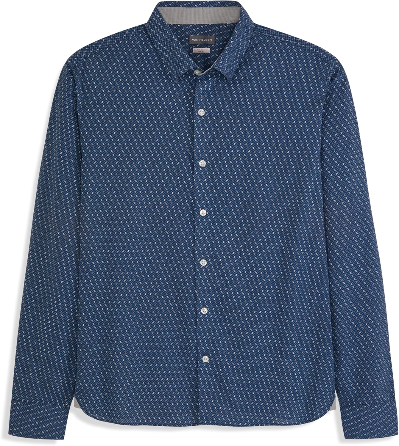 Van Heusen Men's Wrinkle Free Long Sleeve Shirt for Comfort