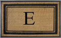 A1HC Natural Rubber Coir Flocked Doormat 30x48 - Durable Monogrammed