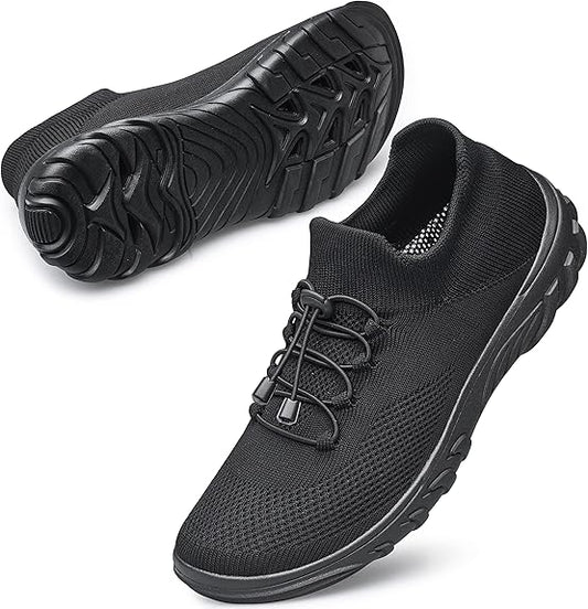 DOUSSPRT Womens Walking Shoes Slip On Comfortable Athletic Sneakers
