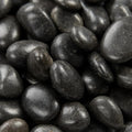 MSI Decorative Polished Black Pebbles 0.4 in - Versatile Garden Accent