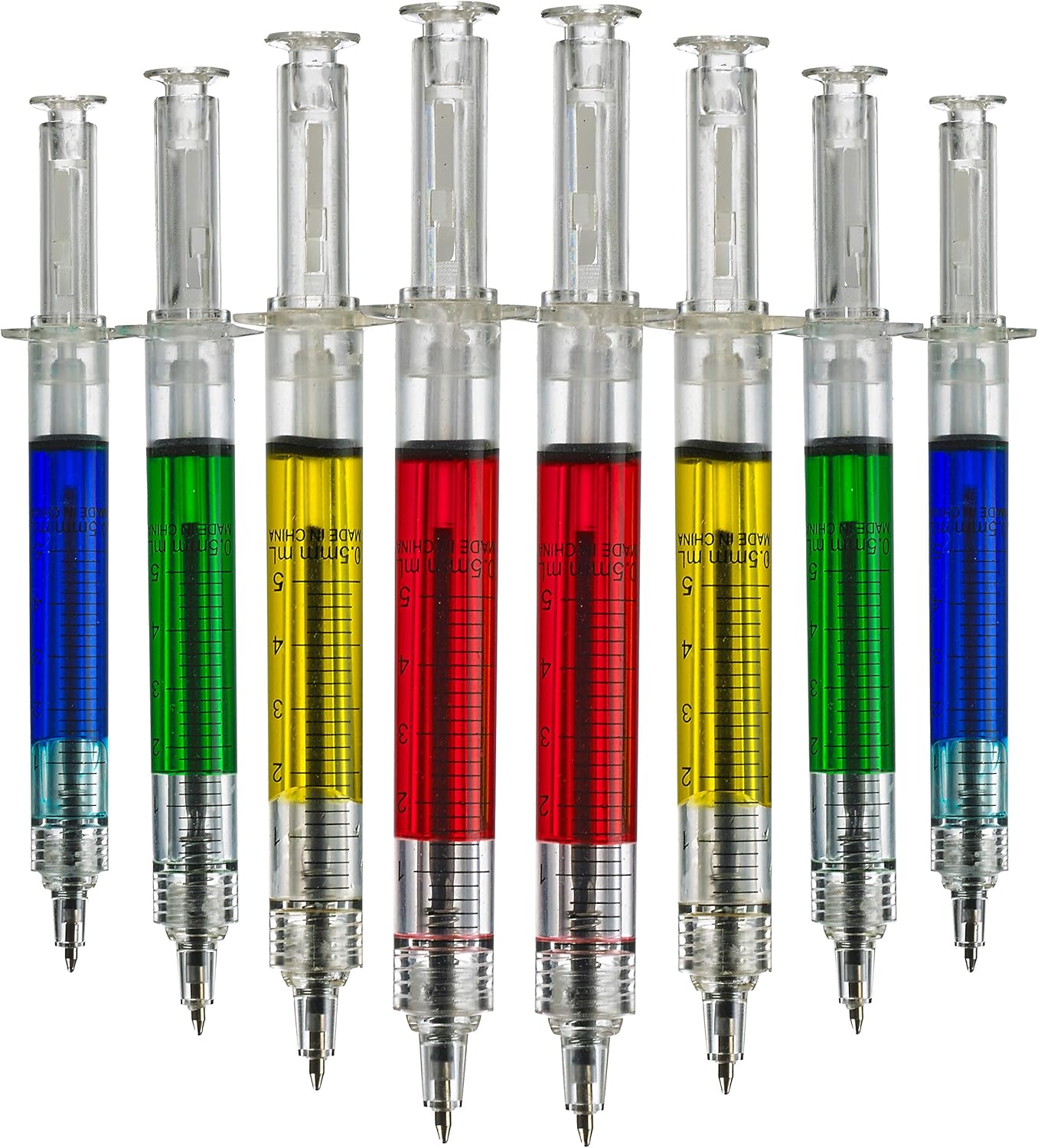 Syringe Pens Bulk Pack of 120 for Nurses and Students Fun Gifts