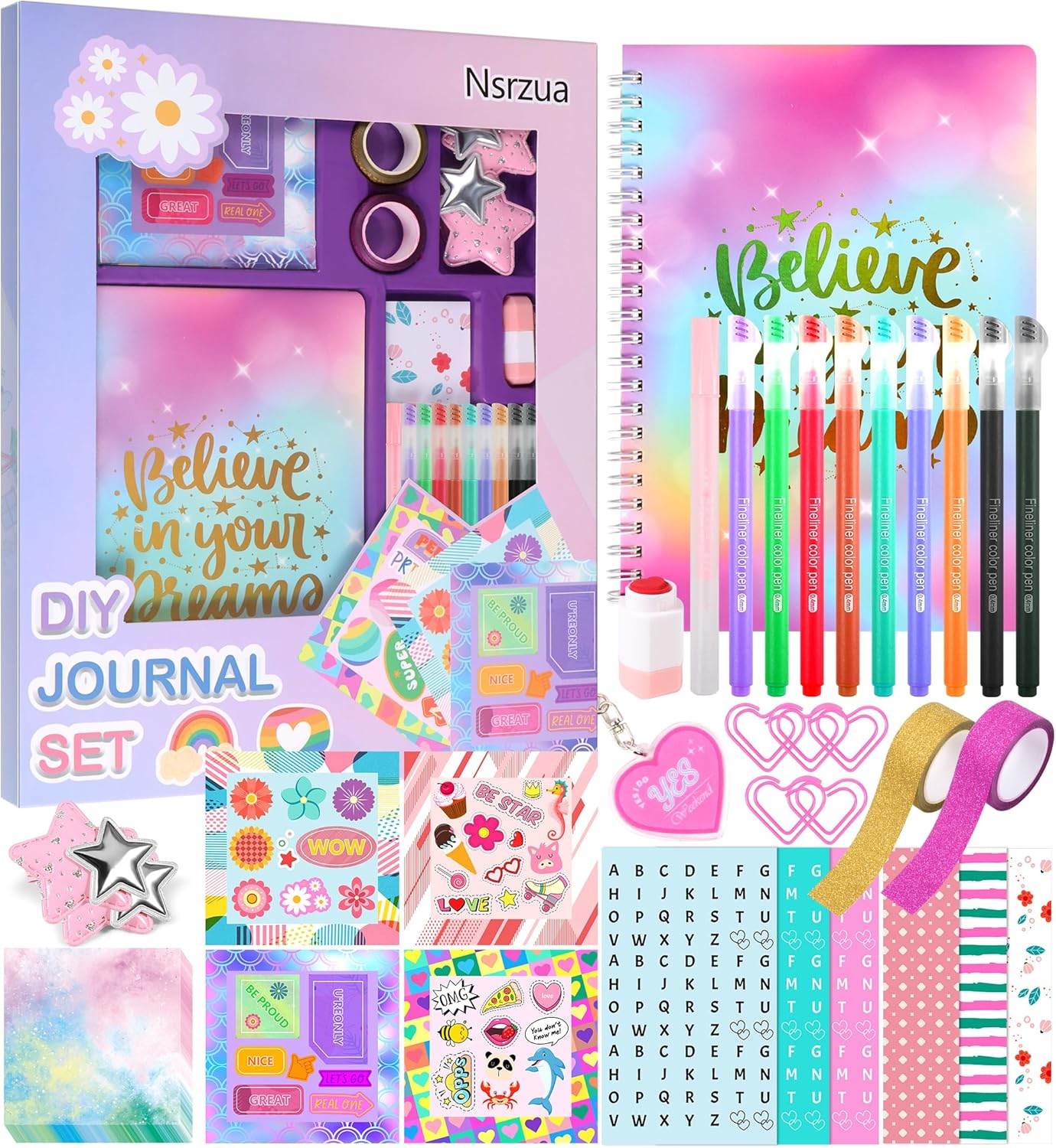 DIY Journal Kit - Creative Gift for Girls 8-14