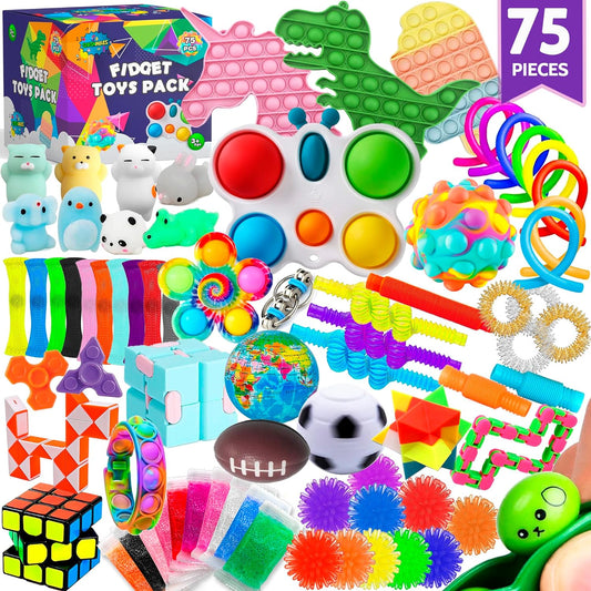 Treasure Chest Fidget Toys - Stress Relief Kit