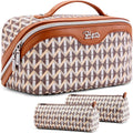 Travel Makeup Bag Set of 3 - Large Capacity Waterproof Organizer