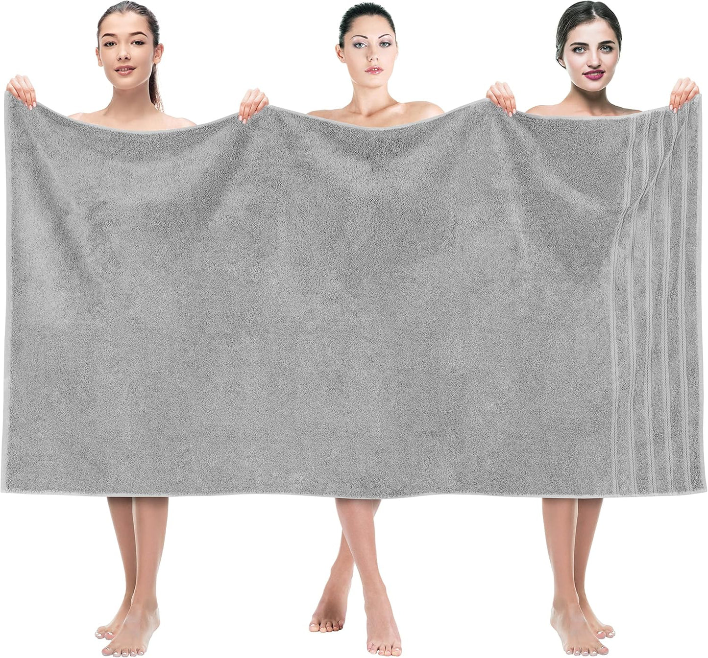 Oversized Luxury Bath Towels for Bathroom, Beach and Pool