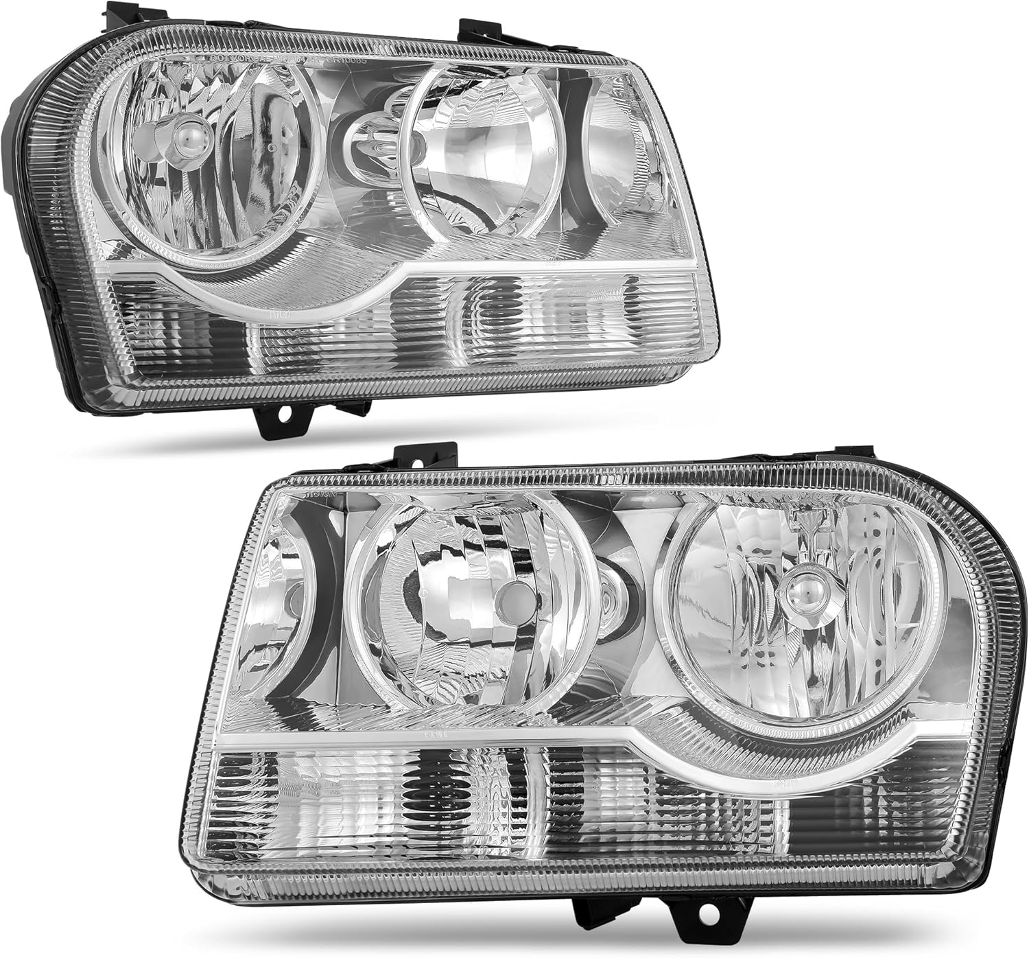 AUTOSAVER88 Headlights Assembly for 2005-2010 Chrysler 300