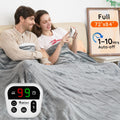 Heated Blanket Full Size - Fast Heating, 10 Heat Levels