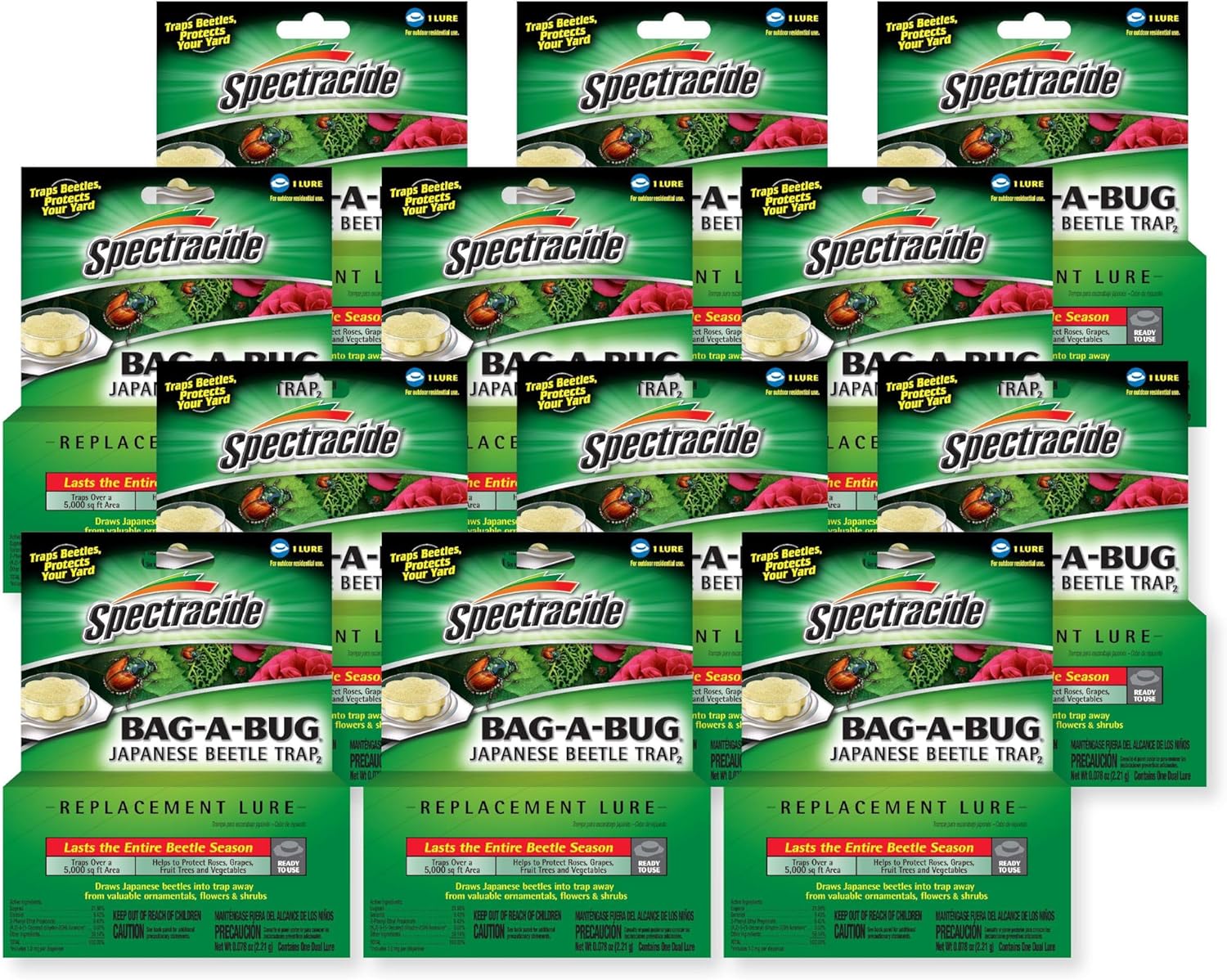 Spectracide Bag-A-Bug Japanese Beetle Trap Replacement Lure