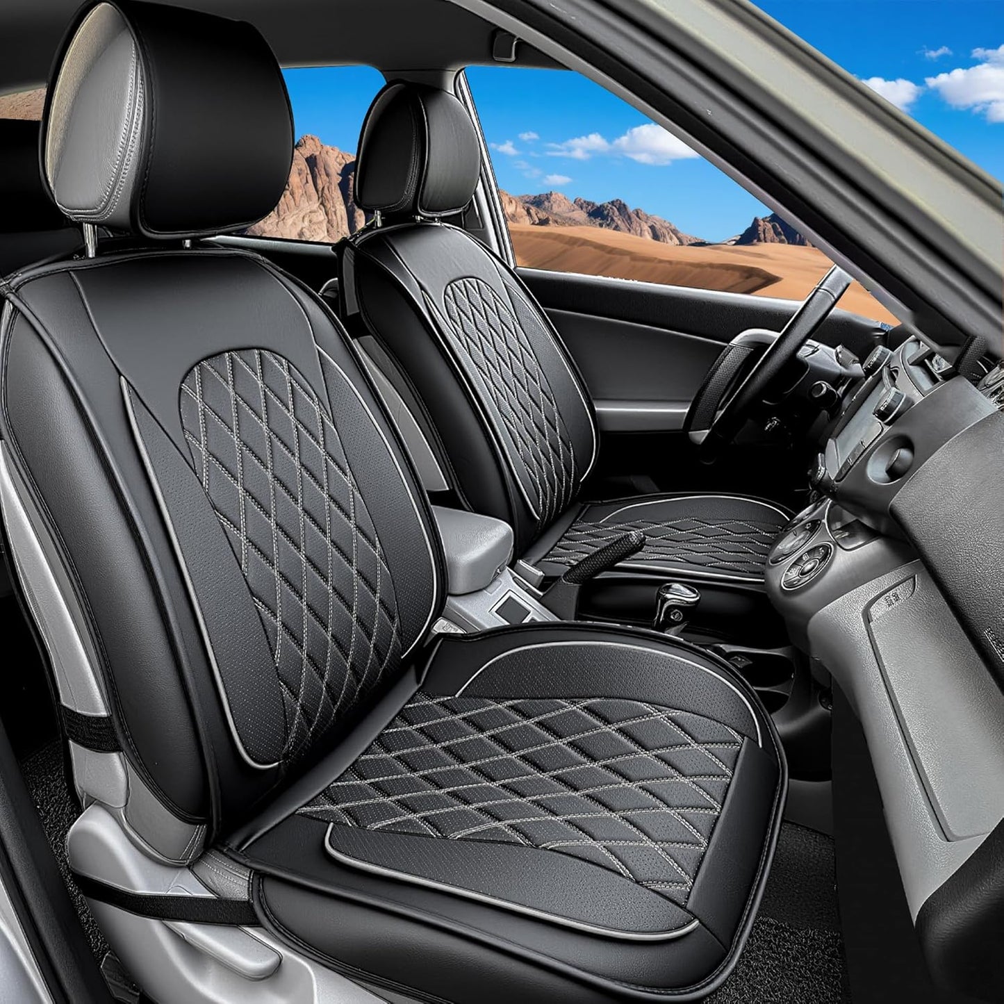Premium Nappa Leather Car Seat Covers for Comfort & Style