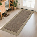 24 in x 60 in Taupe Indoor Door Mat - Low Profile Dirt Trapper