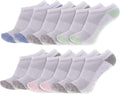 Performance Cushioned No Show Socks - Moisture Wicking