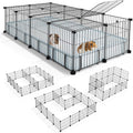 Guinea Pig Playpen 47in x 24in x 12in - Spacious Indoor Small Animal