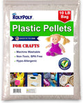 Poly Plastic Pellets 10 LBS for Weighted Blankets - Washable