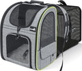 Expandable Cat Carrier Backpack for Travel and Hiking Comfort