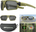 Ballistic Tactical Impact Protection Anti Fog Shooting Glasses