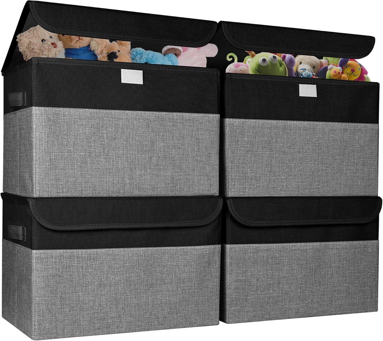 Large 22 Quart Foldable Storage Bin Cube Organizer Basket