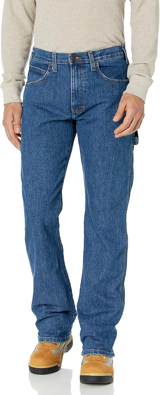 Dickies Men's Flex Carpenter Denim Jean for Comfort and Durability
