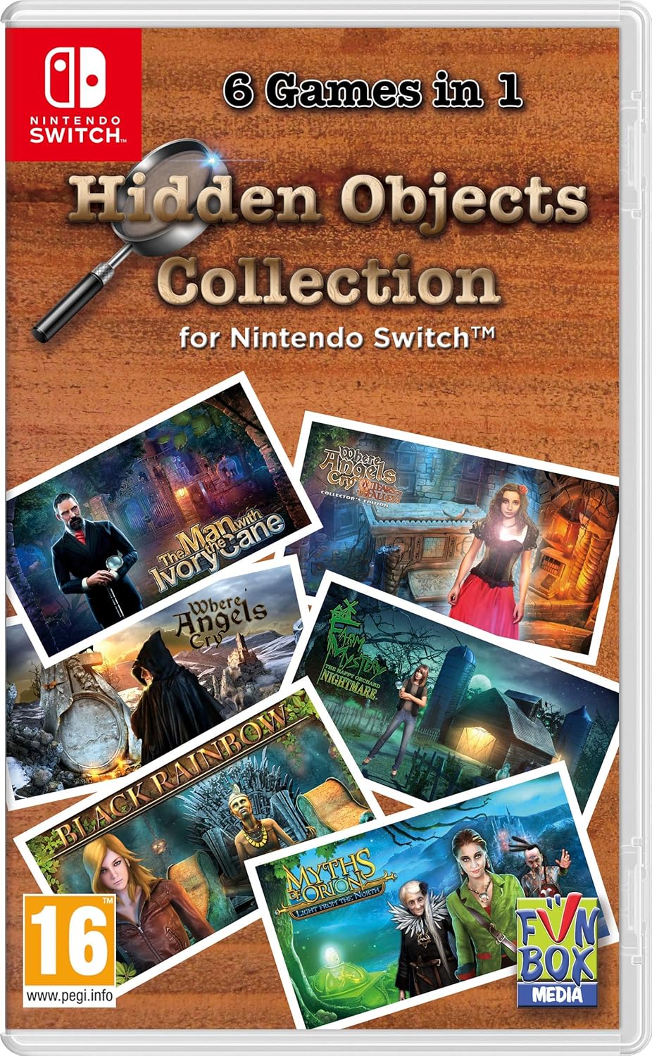 Hidden Objects Collection for Nintendo Switch - 6 Exciting Games