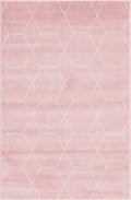 Unique Loom Trellis Frieze Area Rug 4 ft 1 in x 6 ft 1 in - Light