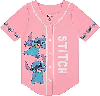 Disney Ladies Lilo and Stitch Shirt - Classic Baseball Jersey