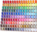 New brothread Mega Kit 150 Colors Polyester Embroidery Thread