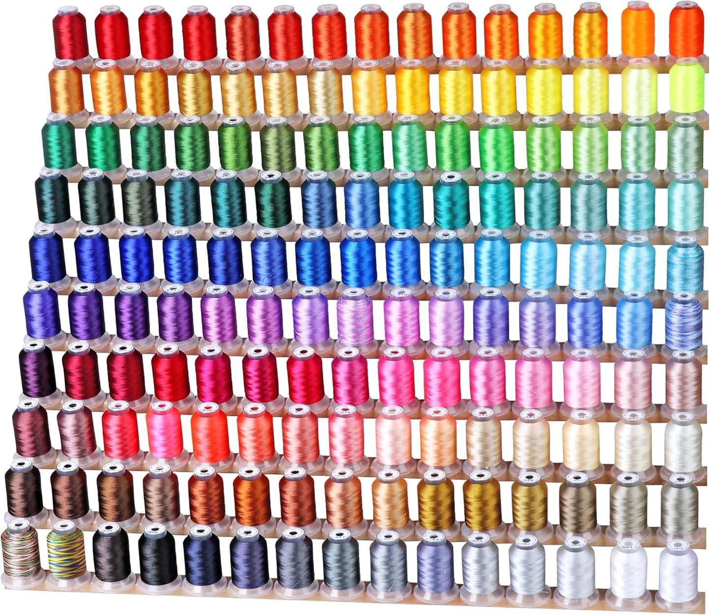 New brothread Mega Kit 150 Colors for Brother & Janome Machines