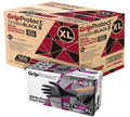 GripProtect Precise Black 5 Nitrile Exam Gloves XL - Durable Sensitive