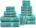 Lane Linen 100% Cotton Luxurious Large Bath Towels - 18 Pc Set
