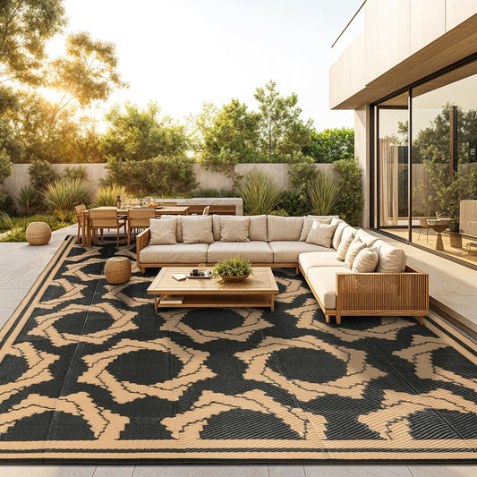 LBRO2M Waterproof Outdoor Rug 8X10 for Stylish Patios