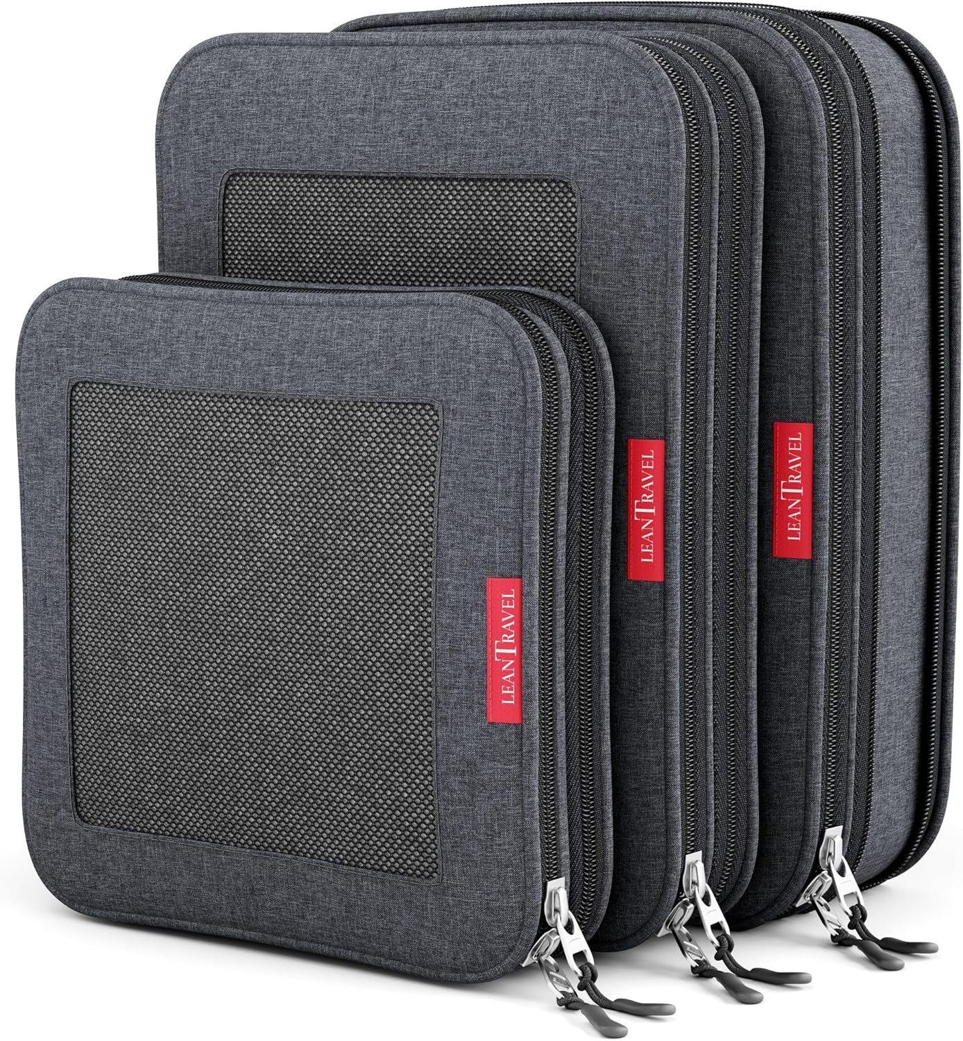 Compression Packing Cubes for Travel Organizers by LeanTravel