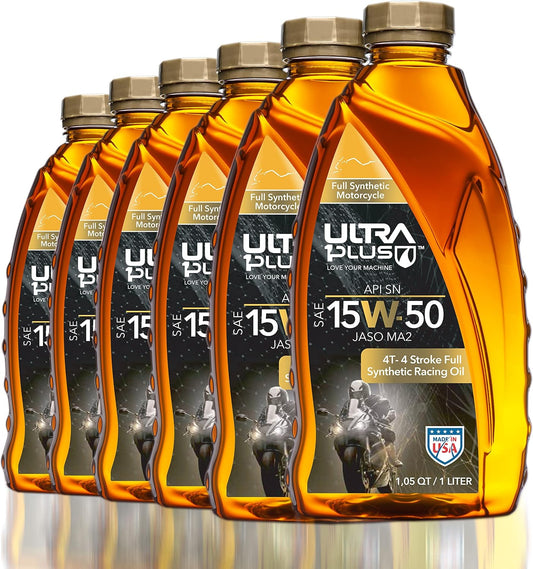 ULTRA 1PLUS 4T 15W-50 Full Synthetic Motorcycle Oil Review
