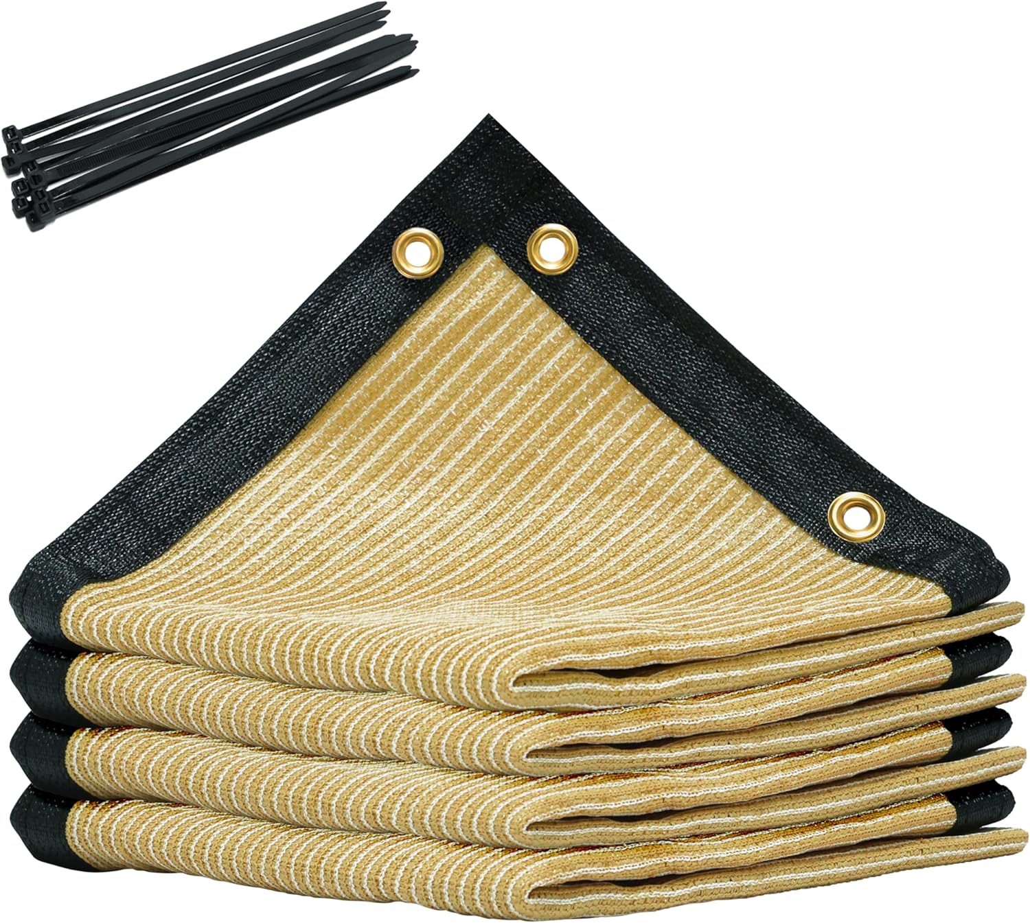 Royal Shade 6ft x 17ft Beige Custom Size Shade Cloth for Pets