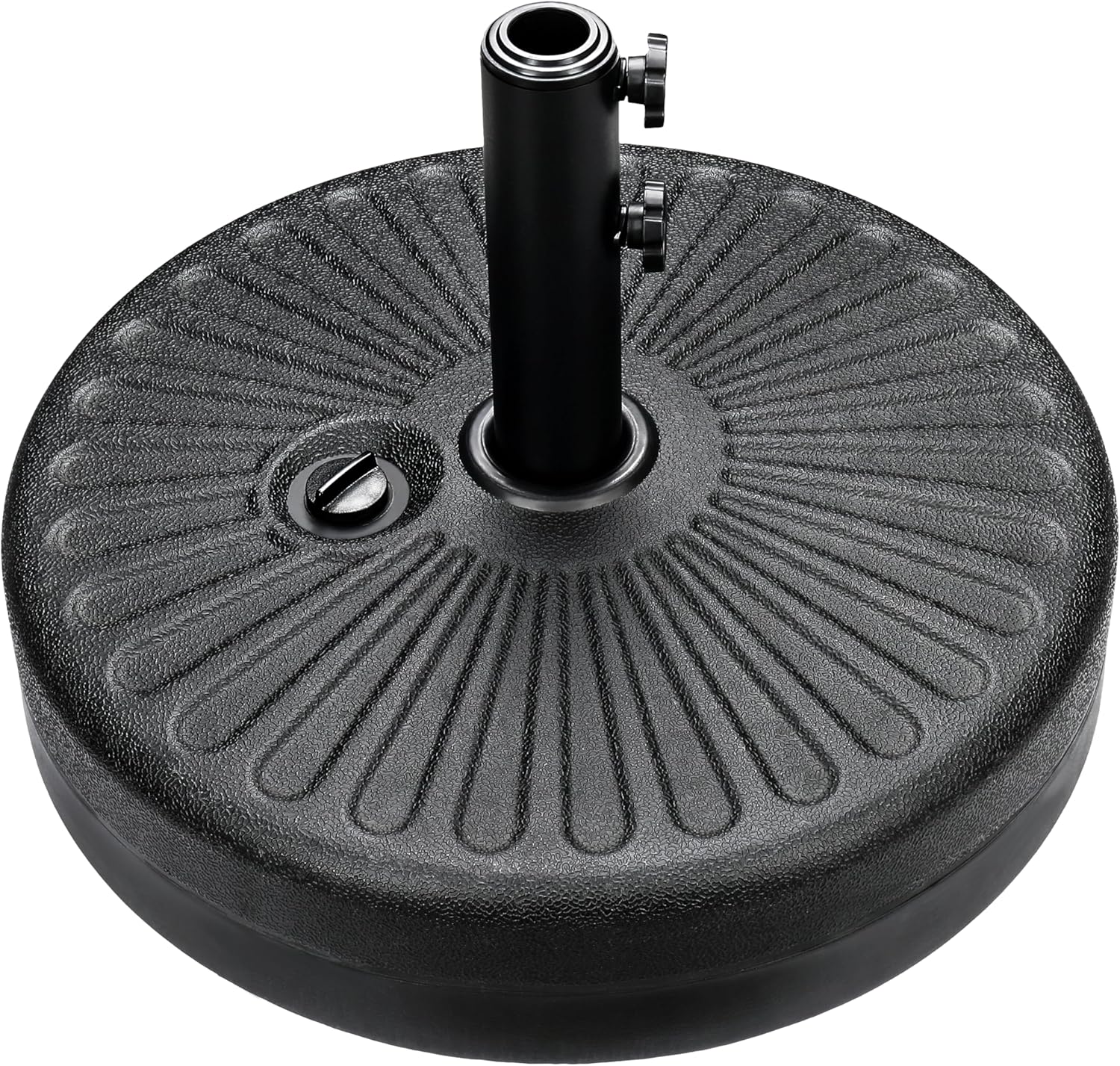 Durable 50lbs Fillable Patio Umbrella Base for Outdoor Use