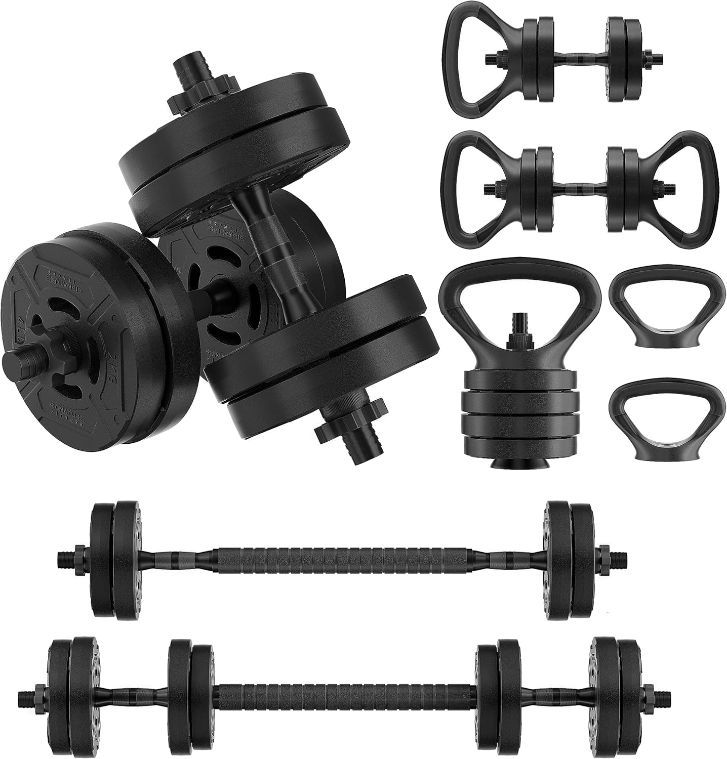 OLIXIS Adjustable Dumbbell Set for Versatile Home Workouts