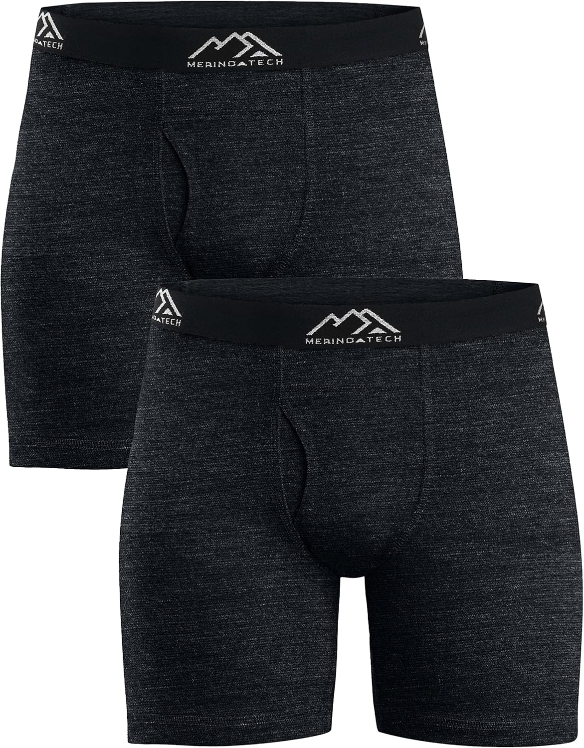 Merino Wool Underwear Mens - 100% Soft Base Layer Boxer Briefs