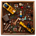 Construction Sensory Bin for Kids - Hands-On Montessori Play