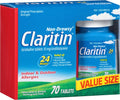 Claritin 24 Hour Allergy Medicine 70 Count - Non-Drowsy Relief