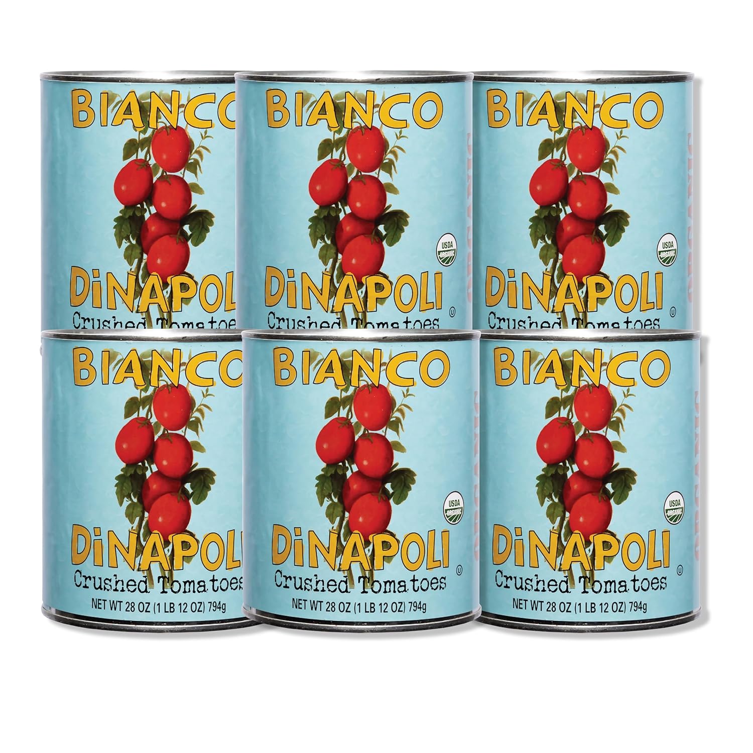 Bianco DiNapoli Organic Crushed Tomatoes for Authentic Flavor